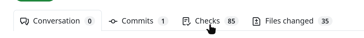 pr checks